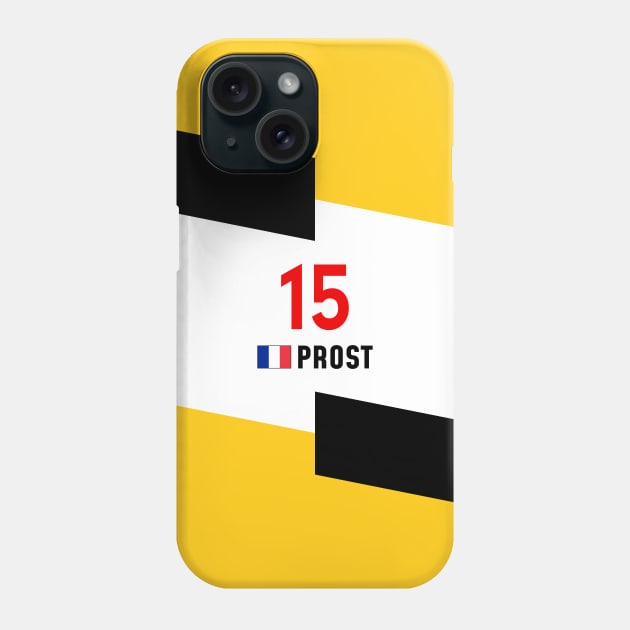 F1 Legends - Alain Prost [Renault] Phone Case by sednoid