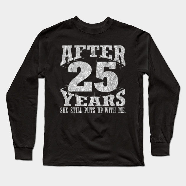 funny 25th anniversary t shirts