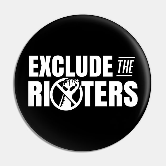 Looting Rioter Rioting Riot Loot Protest Pin by dr3shirts