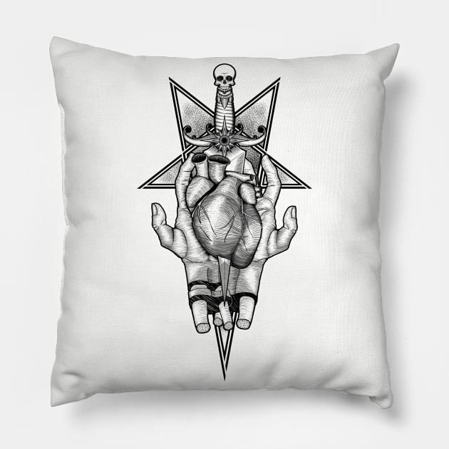 Aching heart Pillow by ToleStyle