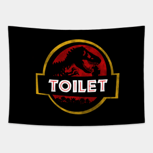 Jurassic toilet Tapestry