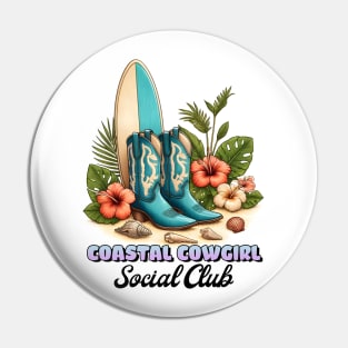 Coastal Cowgirl Social Club Pin