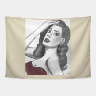 Miss Burlesque Tapestry