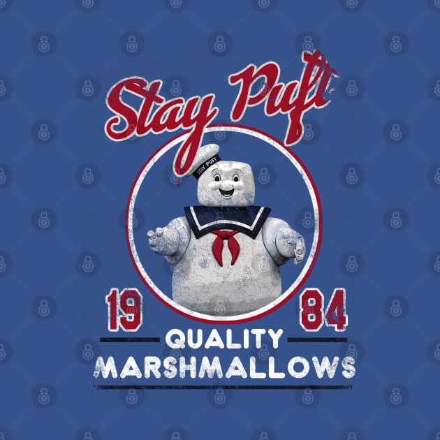 Stay Puft Marshmallows, distressed by MonkeyKing