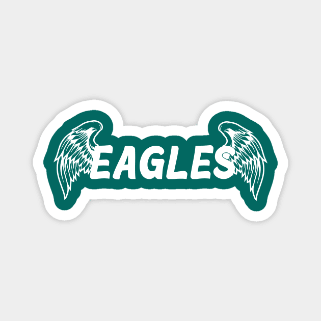 Fly Eagles Fly Magnet by HarlinDesign