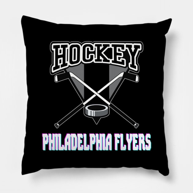 PhiladelphiaF Pillow by Don Ga Bang