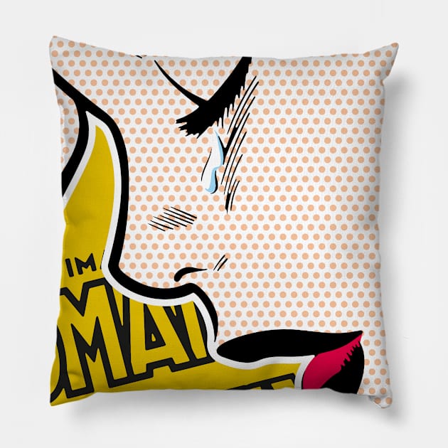 Romantic Story 37 Pillow by Vintage Comics