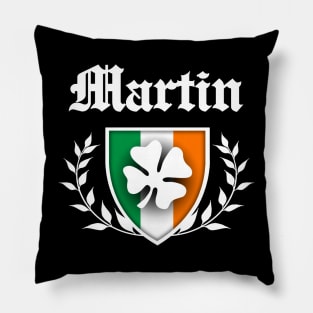Martin Shamrock Crest Pillow