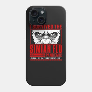 I Survived the Simian Flu Phone Case