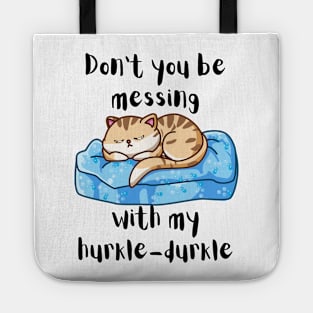 Hurkle-Durkling Kitty Tote