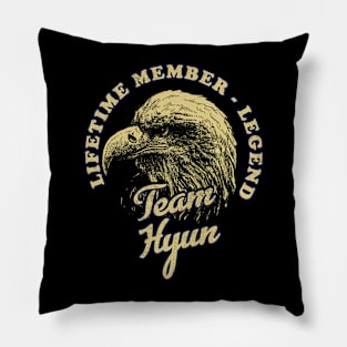 Hyun Name - Lifetime Member Legend - Eagle Pillow