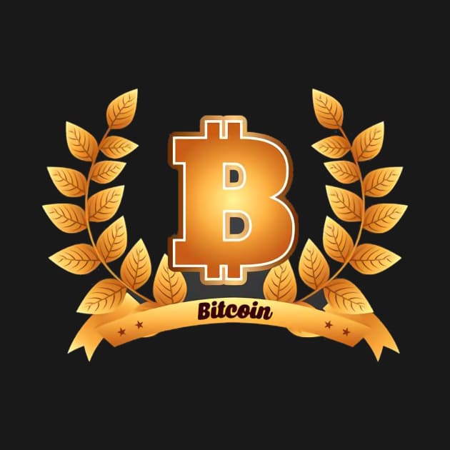 Bitcoin Crypto Logo by RelianceDesign