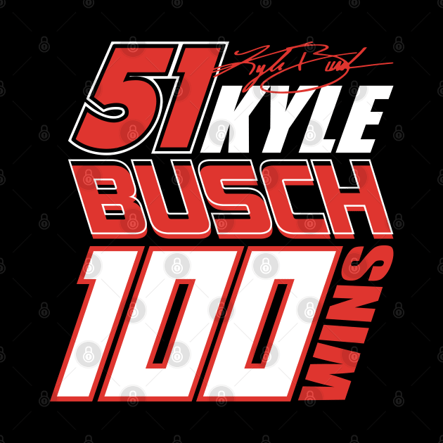 100 Wins - Kyle Busch by Nagorniak