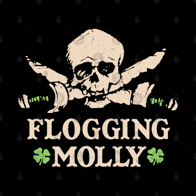 Flogging Molly Celtic punk band by VizRad