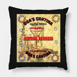 Official Bouncer Oga's Cantina Pillow