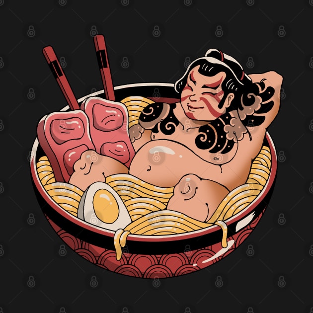 Sumo Ramen by Vincent Trinidad Art