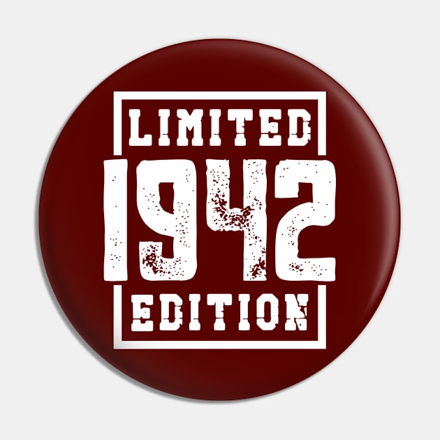 1942 Limited Edition Pin by colorsplash