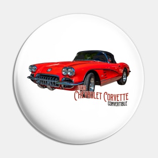 1959 Chevrolet Corvette Convertible Pin