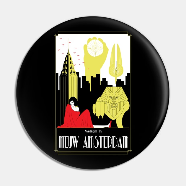 Welcome to New Amsterdam! Pin by The Splintering