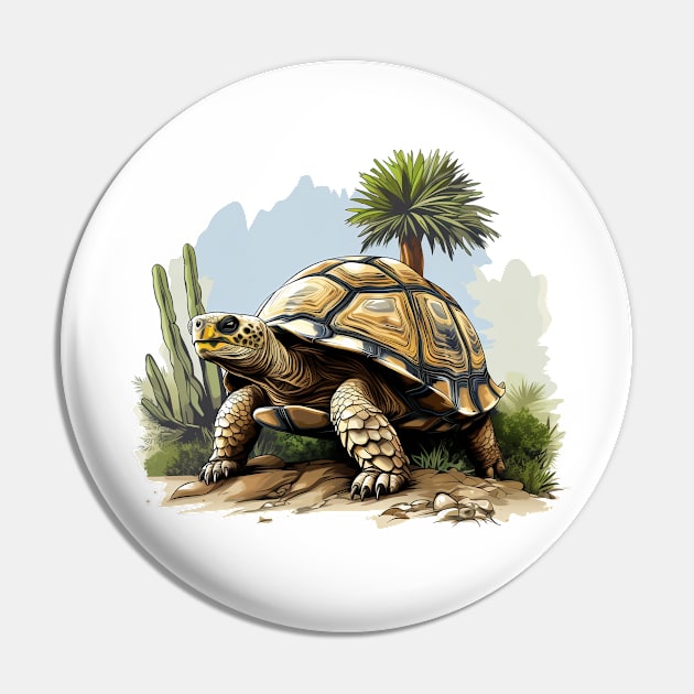 Giant Tortoise Pin by zooleisurelife