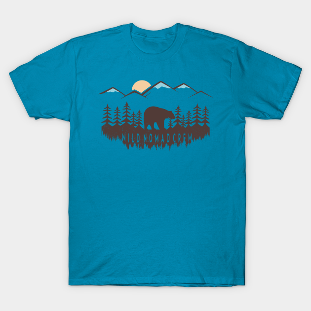 Discover Wild Nomad Crew - Wild - T-Shirt