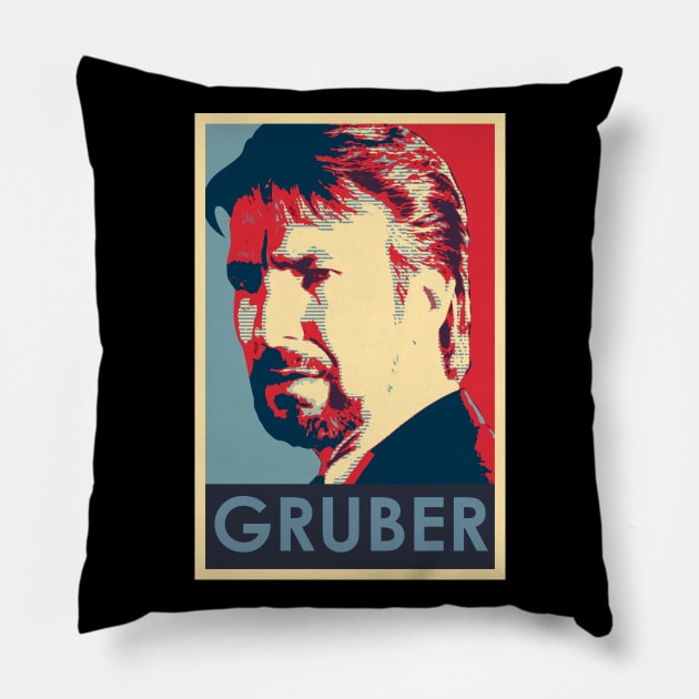 Gruber! Pillow by nickbeta