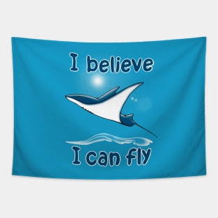 Flyng Ray Tapestry