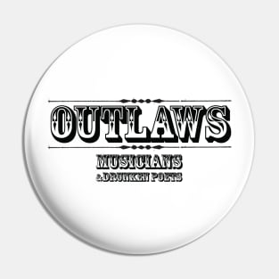 Outlaws Pin