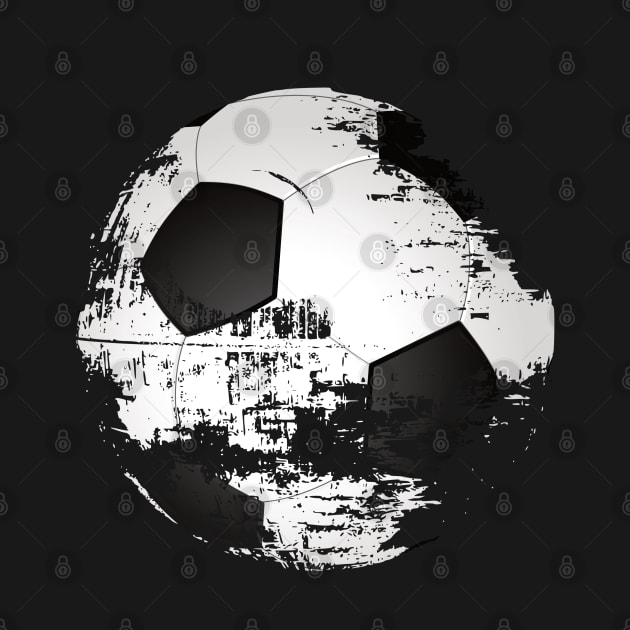 soccer ball under construction by Ricogfx