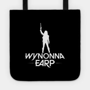 Wynonna Earp Silhouette - White Tote