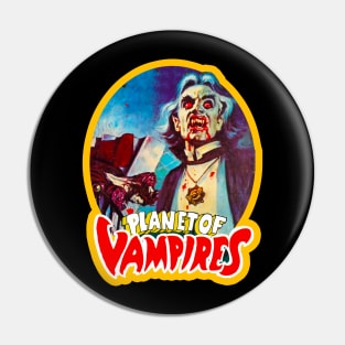 PLANET OF VAMPIRES // 70s Science Fiction Pin