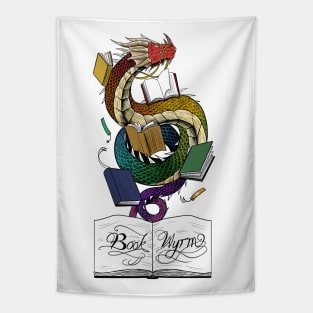 Book Wyrm (chromatic) Tapestry