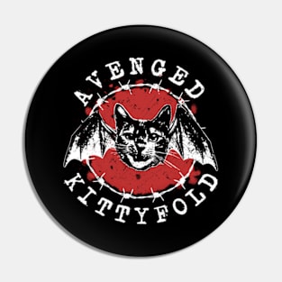 Avenged Kittyfold Night Meower Pin