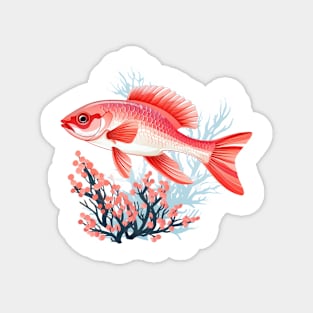 Cherry Barb Magnet