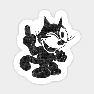 Felix The Cat Flipping Off Magnet