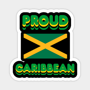 Proud Caribbean Magnet