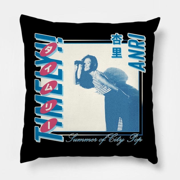 Anri Timely!! Album Artwork Recreation Fanart Design Pillow by snowblood