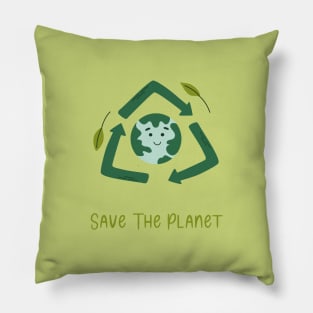 Save the Planet Pillow