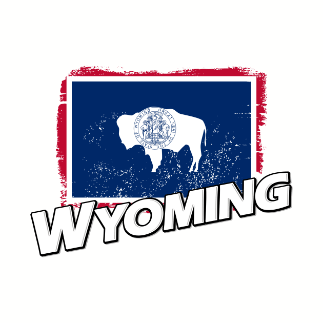 Wyoming flag by PVVD