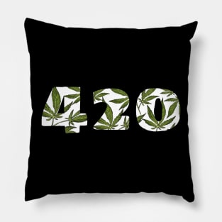 Happy 420 Vintage Style Pillow