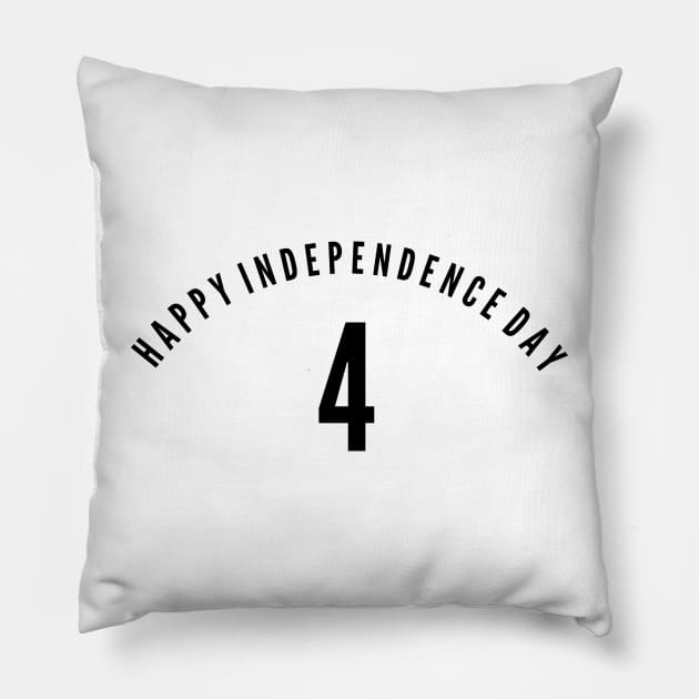 Happy independence day Pillow by Toozidi T Shirts