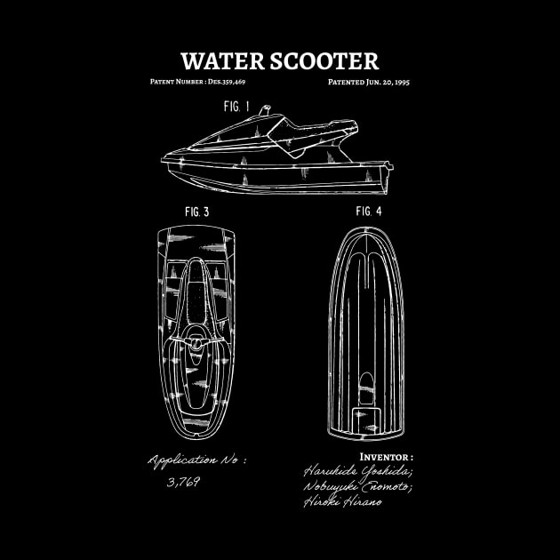 Water Scooter Patent / water scooter gift idea by Anodyle