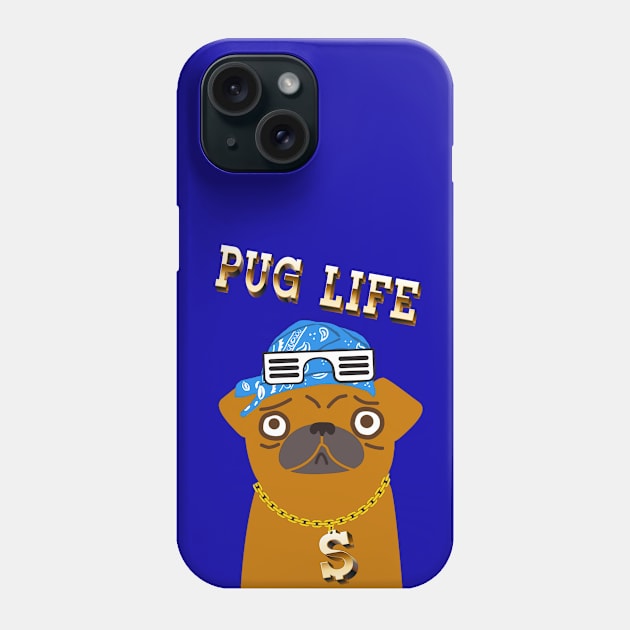 Pug Life Cute Pugs Dog Phone Case by EmmaFifield