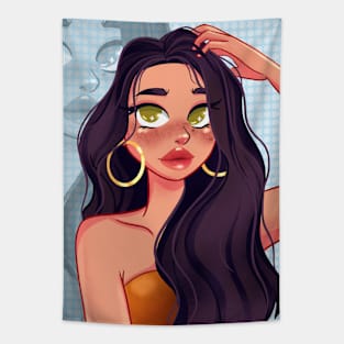 Beautiful Girl Tapestry