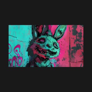 Rabid Manic Rabbit From Nightmares T-Shirt