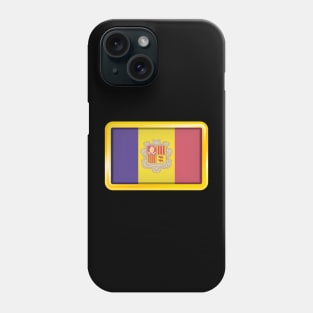 Country Flag of Andorra Phone Case