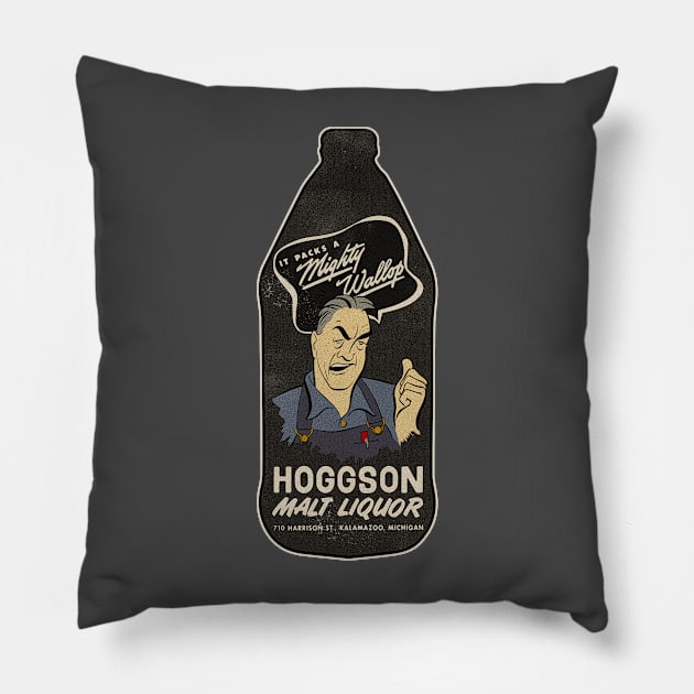 Vintage Michigan Beer Pillow by Kujo Vintage