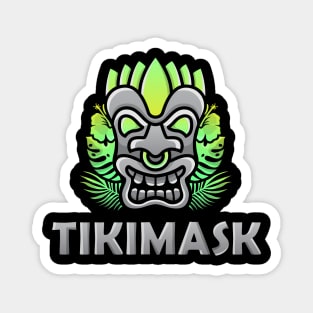 Tiki mask Character Design Magnet