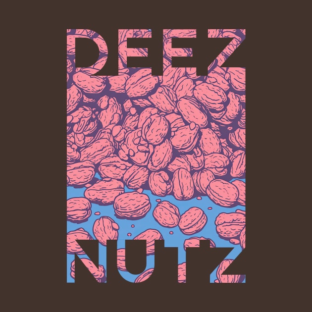 Deez Nuts Modern Design by DustedDesigns