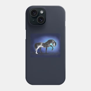 Dapple Gray Pinto Horse Phone Case